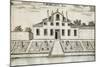 Former Villa Pisani in Stra, 1697-Vincenzo Coronelli-Mounted Giclee Print