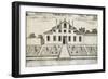 Former Villa Pisani in Stra, 1697-Vincenzo Coronelli-Framed Giclee Print