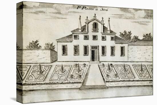Former Villa Pisani in Stra, 1697-Vincenzo Coronelli-Stretched Canvas