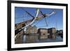 Former Warehouses, Gloucester Quays, Gloucester, Gloucestershire, England, United Kingdom, Europe-Stuart Black-Framed Photographic Print