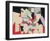 Formes, 1921-22 (Oil & Pencil on Canvas)-Patrick Henry Bruce-Framed Giclee Print