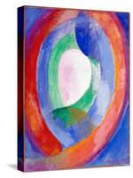 Formes Circulaires, Lune No 1  Peinture De Robert Delaunay (1885-1941) - 1913 - Oil on Canvas Dim-Robert Delaunay-Stretched Canvas