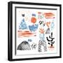 Forms 4, 2015-Amy Louise Evans-Framed Giclee Print