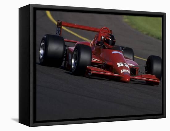 Formula Atlantic Racing Car Action-null-Framed Stretched Canvas