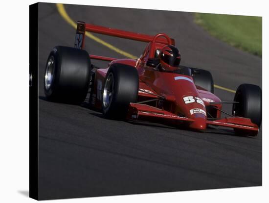 Formula Atlantic Racing Car Action-null-Stretched Canvas