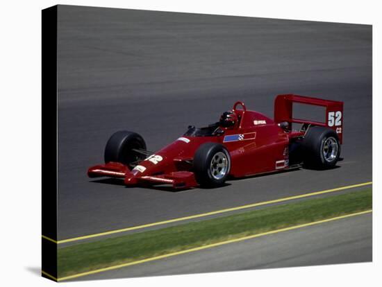 Formula Atlantic Racing Car Action-null-Stretched Canvas