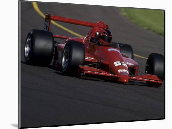 Formula Atlantic Racing Car Action-null-Mounted Photographic Print