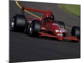 Formula Atlantic Racing Car Action-null-Mounted Photographic Print