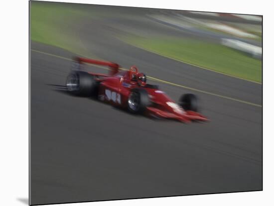 Formula Atlantic Racing Car Action-null-Mounted Photographic Print