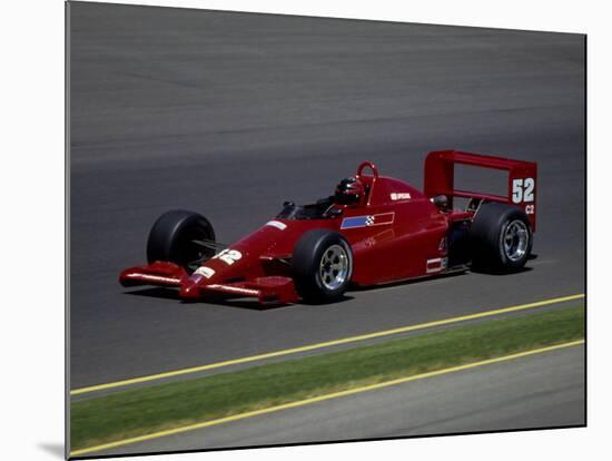 Formula Atlantic Racing Car Action-null-Mounted Photographic Print