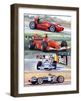 Formula One, 2008-Alex Williams-Framed Giclee Print
