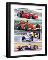 Formula One, 2008-Alex Williams-Framed Giclee Print