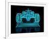 Formula One Mesh. Part of a Series.-Nuno Andre-Framed Art Print