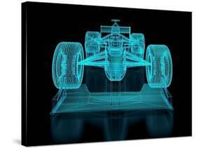 Formula One Mesh. Part of a Series.-Nuno Andre-Stretched Canvas