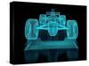 Formula One Mesh. Part of a Series.-Nuno Andre-Stretched Canvas