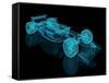 Formula One Mesh-nmcandre-Framed Stretched Canvas