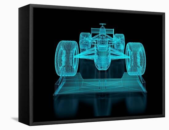 Formula One Mesh-nmcandre-Framed Stretched Canvas
