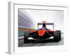 Formula One Race Car-ssuaphoto-Framed Photographic Print