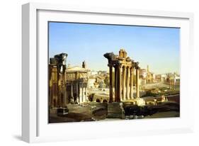 Foro Romano-Ippolito Caffi-Framed Giclee Print