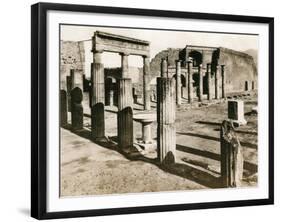 Foro Triangolare, Pompeii, Italy, C1900s-null-Framed Giclee Print