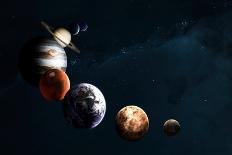 Beautiful Space Background-Forplayday-Laminated Photographic Print