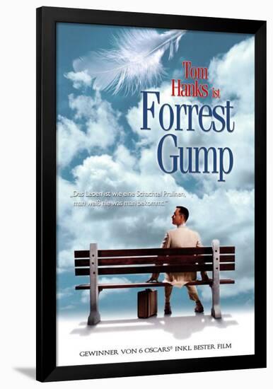 Forrest Gump - German Style-null-Framed Poster