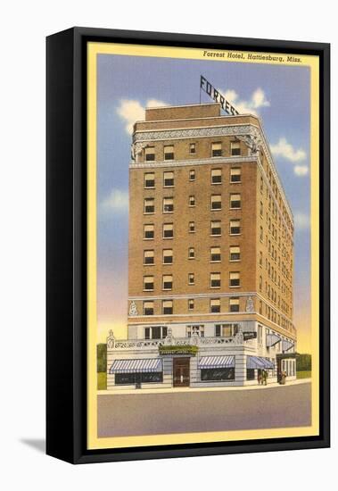 Forrest Hotel, Hattiesburg, Mississippi-null-Framed Stretched Canvas