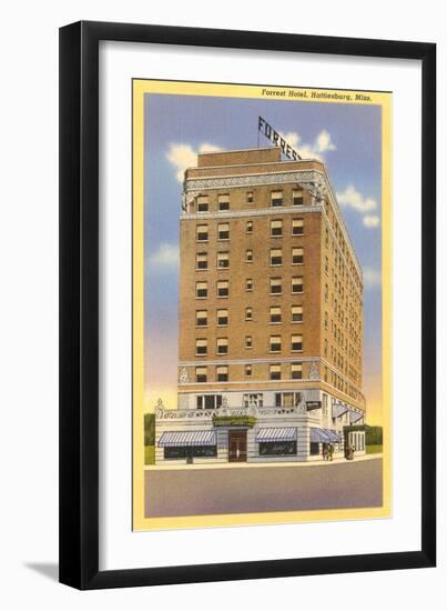 Forrest Hotel, Hattiesburg, Mississippi-null-Framed Art Print