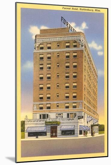 Forrest Hotel, Hattiesburg, Mississippi-null-Mounted Art Print