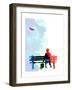 Forrest Watercolor 2-Lora Feldman-Framed Art Print