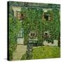 Forsthaus in Weissenbach am Attersee - Forestry house in Weissenbach on Attersee-Lake,1912-Gustav Klimt-Stretched Canvas