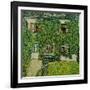 Forsthaus in Weissenbach am Attersee - Forestry house in Weissenbach on Attersee-Lake,1912-Gustav Klimt-Framed Giclee Print