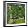 Forsthaus in Weissenbach am Attersee - Forestry house in Weissenbach on Attersee-Lake,1912-Gustav Klimt-Framed Giclee Print