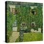 Forsthaus in Weissenbach am Attersee - Forestry house in Weissenbach on Attersee-Lake,1912-Gustav Klimt-Stretched Canvas