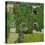 Forsthaus in Weissenbach Am Attersee-Gustav Klimt-Stretched Canvas