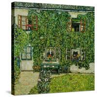 Forsthaus in Weissenbach Am Attersee-Gustav Klimt-Stretched Canvas