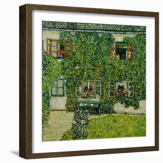 Forsthaus in Weissenbach Am Attersee-Gustav Klimt-Framed Giclee Print