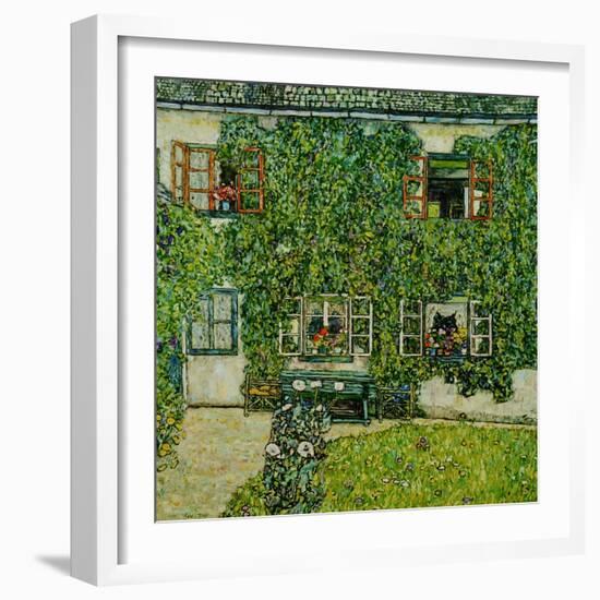 Forsthaus in Weissenbach Am Attersee-Gustav Klimt-Framed Giclee Print