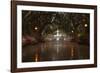 Forsyth Park Fountain with Spring Azaleas, Savannah, Georgia, USA-Joanne Wells-Framed Photographic Print