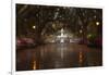 Forsyth Park Fountain with Spring Azaleas, Savannah, Georgia, USA-Joanne Wells-Framed Photographic Print