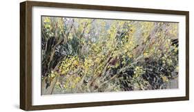 Forsythia Golden Bells-Lilia Orlova Holmes-Framed Giclee Print