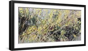 Forsythia Golden Bells-Lilia Orlova Holmes-Framed Giclee Print