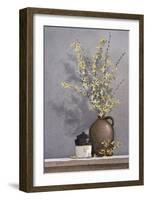 Forsythia-Ray Hendershot-Framed Giclee Print