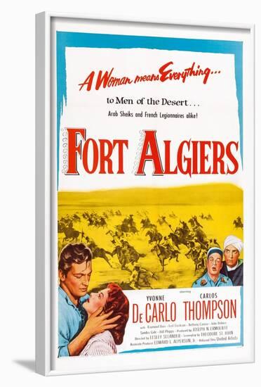 Fort Algiers-null-Framed Art Print