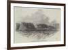 Fort and Town of Chagres, New Granada, Destroyed by Fire-null-Framed Giclee Print