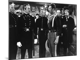 FORT APACHE, 1948 directed by JOHN FORD Henry Fonda, george O'Brien, John Wayne and Grant Withers (-null-Mounted Photo