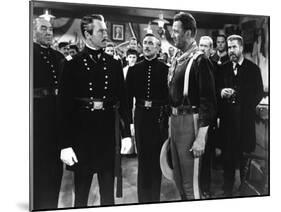 FORT APACHE, 1948 directed by JOHN FORD Henry Fonda, george O'Brien, John Wayne and Grant Withers (-null-Mounted Photo