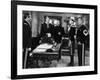 FORT APACHE, 1948 directed by JOHN FORD Henry Fonda, John Wayne, George O'Brien, John Agar and Ward-null-Framed Photo