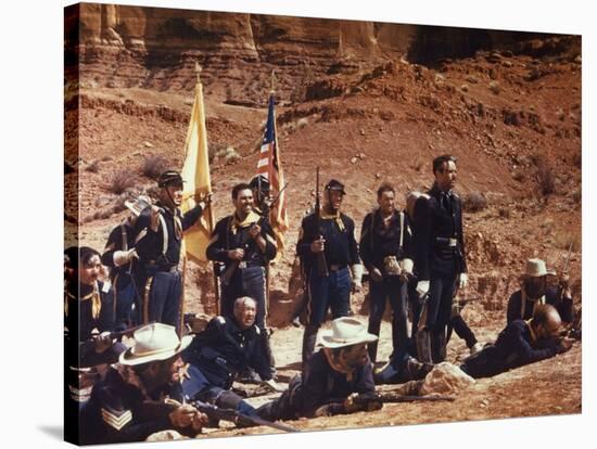 FORT APACHE, 1948 directed by JOHN FORD Henry Fonda (photo)-null-Stretched Canvas