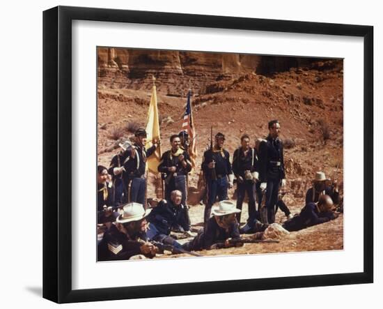 FORT APACHE, 1948 directed by JOHN FORD Henry Fonda (photo)-null-Framed Photo